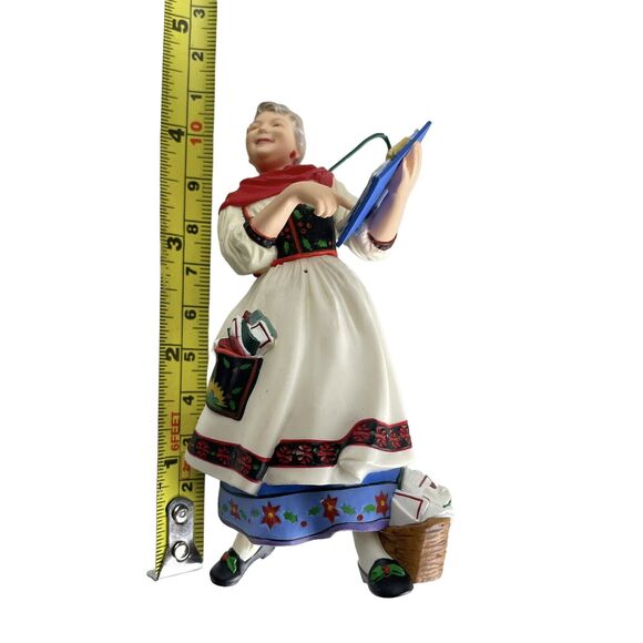 HALLMARK Keepsake 2001 LETTERA GLOBUS AND MRS. CLAUS Christmas Ornaments - Picture 7 of 11
